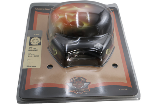 69169-05BWX NEW OEM 2002-2012 HARLEY-DAVIDSON VRSC VROD REAL FIRE HORN COVER
