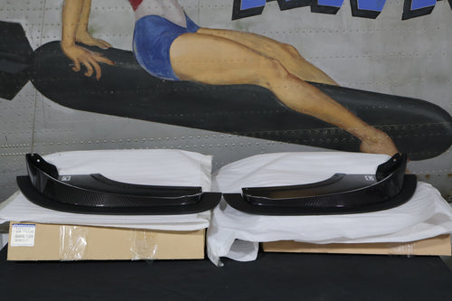 68262541AA 68262540AA NEW OEM 2013-2017 DODGE VIPER TA2.0 FRONT SPLITTERS CARBON