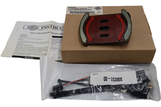 68000106 NEW OEM 2014-2018 HARLEY-DAVIDSON SPORTSTER XL SISSY BAR BRAKE LIGHT