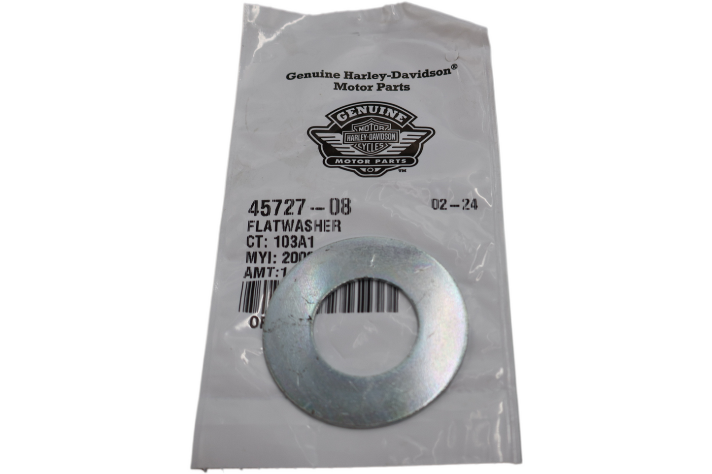 45727-08 NEW OEM HARLEY-DAVIDSON STEERING STEM WASHER DYNA SOFTAIL