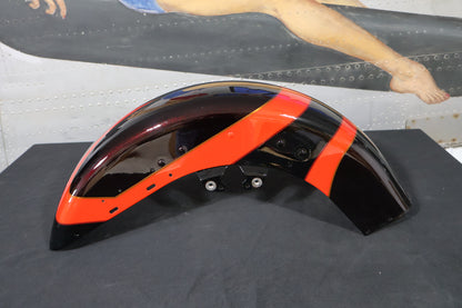 58900138EDK NEW OEM 2017 HARLEY-DAVIDSON FLHTKSE CVO FRONT FENDER BLACK GARNET