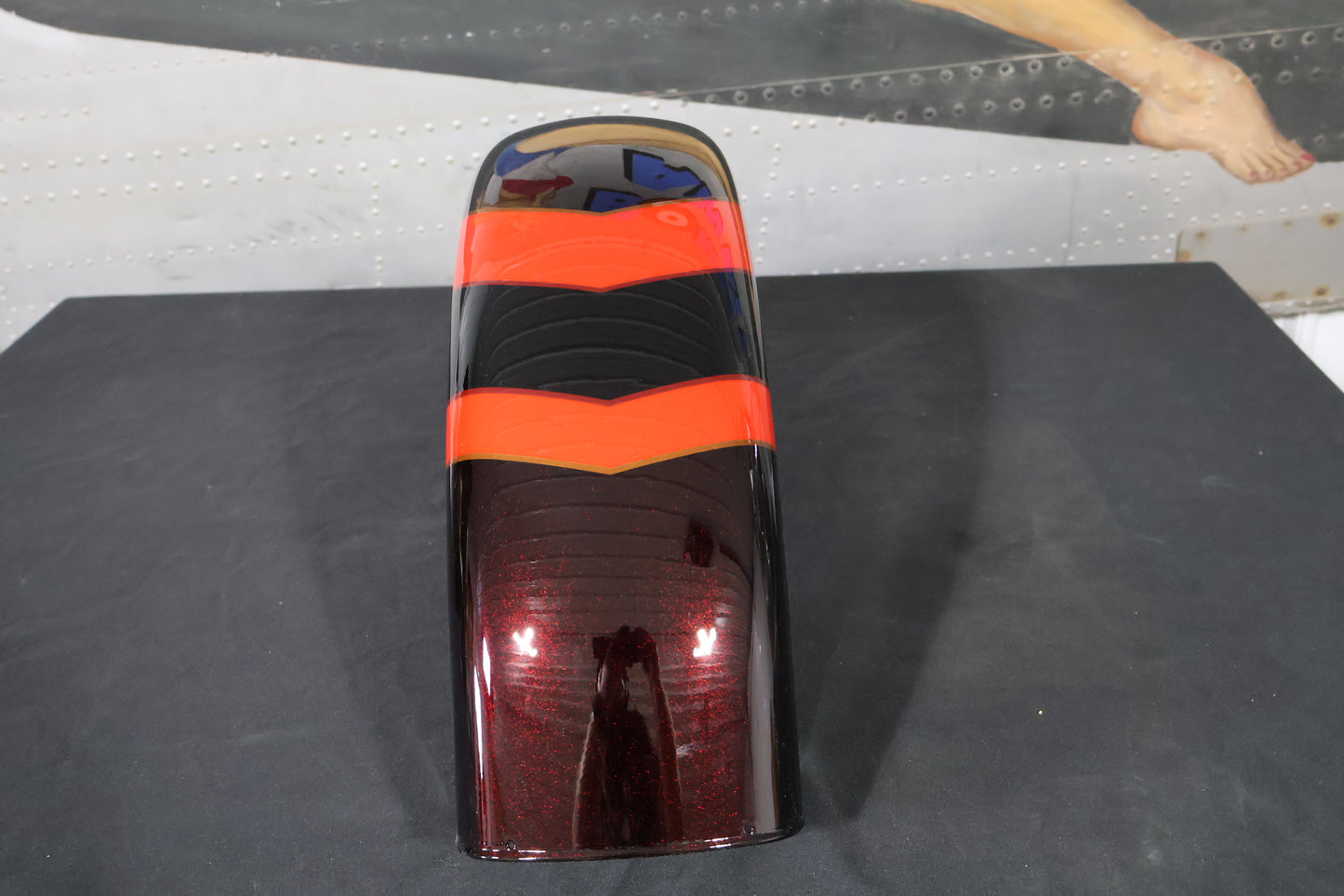 58900138EDK NEW OEM 2017 HARLEY-DAVIDSON FLHTKSE CVO FRONT FENDER BLACK GARNET