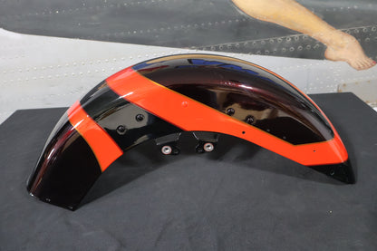 58900138EDK NEW OEM 2017 HARLEY-DAVIDSON FLHTKSE CVO FRONT FENDER BLACK GARNET