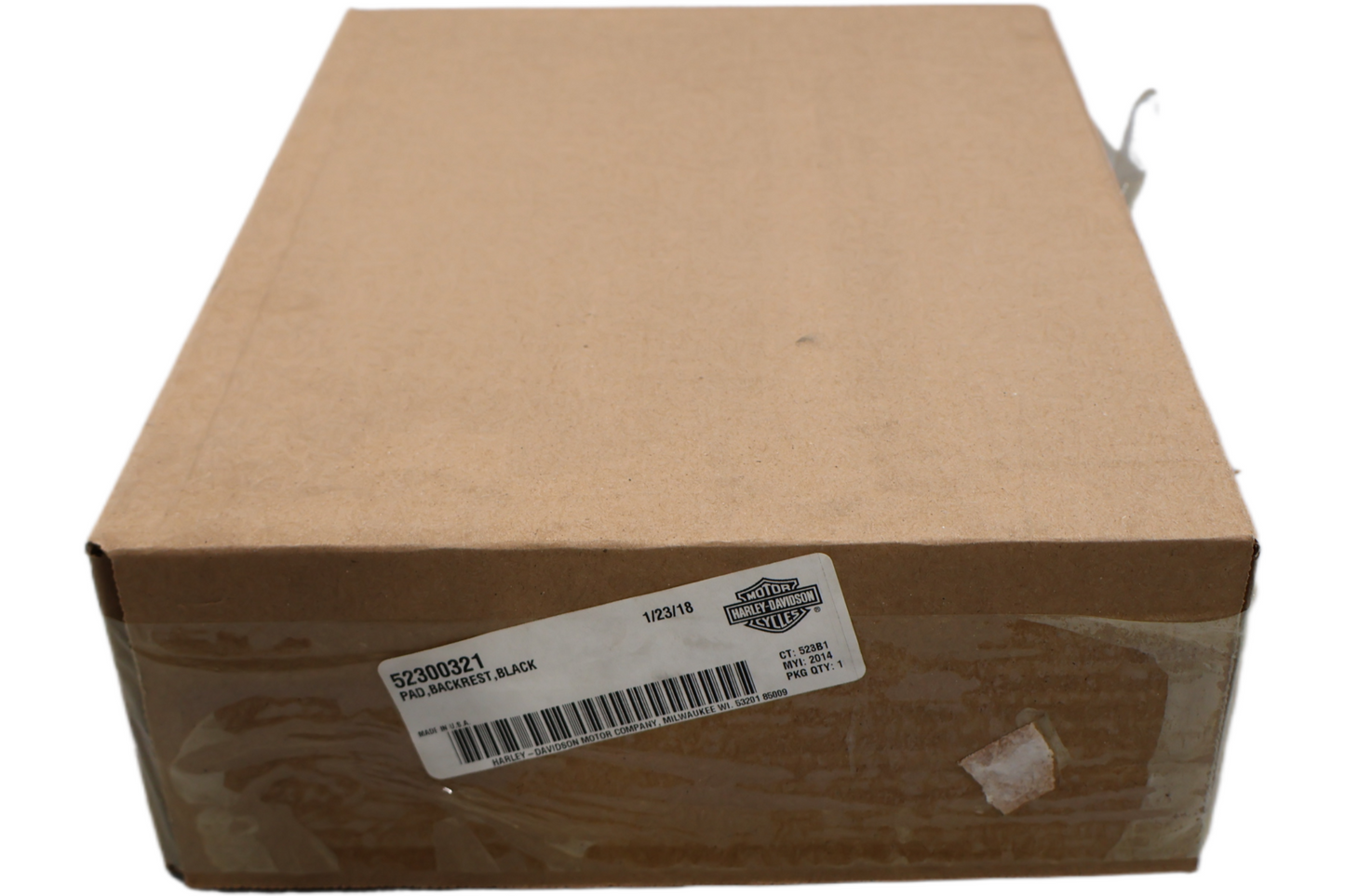 52300321 NEW OEM 2014 HARLEY-DAVIDSON FLSTNSE CVO SOFTAIL DELUXE BACKREST PAD