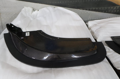 68262541AA 68262540AA NEW OEM 2013-2017 DODGE VIPER TA2.0 FRONT SPLITTERS CARBON