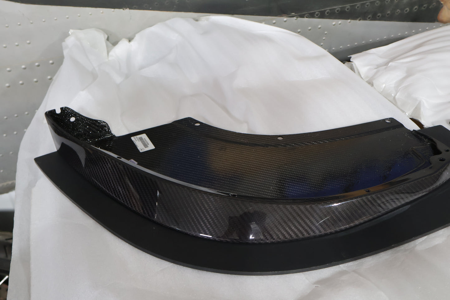 68262541AA 68262540AA NEW OEM 2013-2017 DODGE VIPER TA2.0 FRONT SPLITTERS CARBON