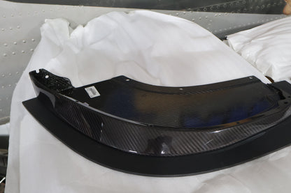 68262541AA 68262540AA NEW OEM 2013-2017 DODGE VIPER TA2.0 FRONT SPLITTERS CARBON
