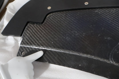 68262541AA 68262540AA NEW OEM 2013-2017 DODGE VIPER TA2.0 FRONT SPLITTERS CARBON