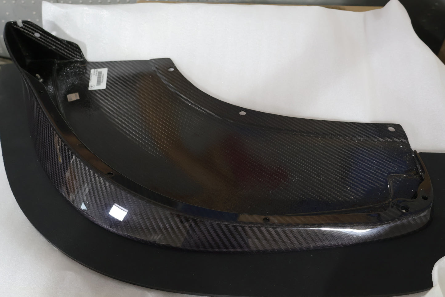 68262541AA 68262540AA NEW OEM 2013-2017 DODGE VIPER TA2.0 FRONT SPLITTERS CARBON