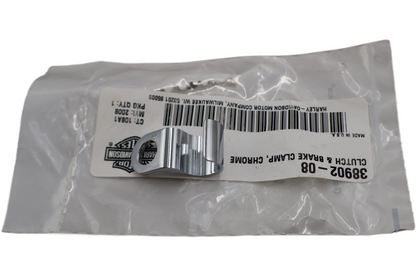 38902-08 NEW OEM 2008-2015 HARLEY-DAVIDSON SOFTAIL CLUTCH/BRAKE LINE CLAMP