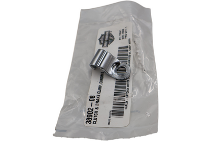 38902-08 NEW OEM 2008-2015 HARLEY-DAVIDSON SOFTAIL CLUTCH/BRAKE LINE CLAMP