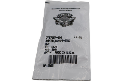 73202-04 NEW OEM HARLEY-DAVIDSON ANCHOR PACK OF 4