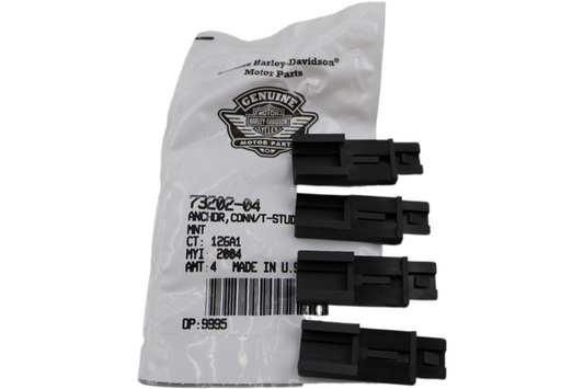 73202-04 NEW OEM HARLEY-DAVIDSON ANCHOR PACK OF 4