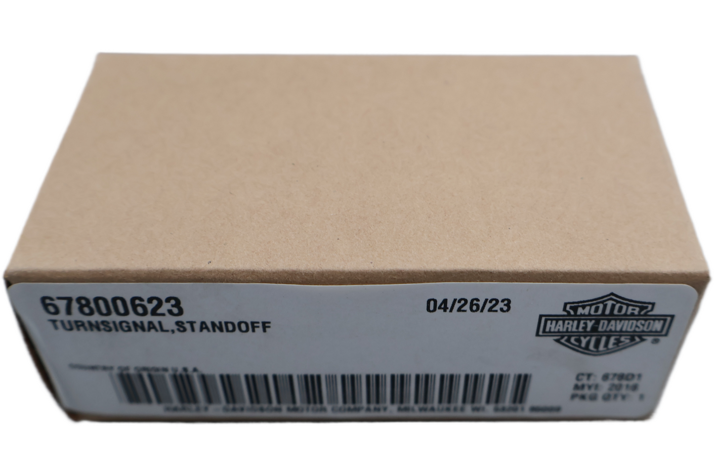 67800623 NEW OEM 2016-2017 HARLEY-DAVIDSON FXSE BREAKOUT RT TURN SIGNAL STANDOFF