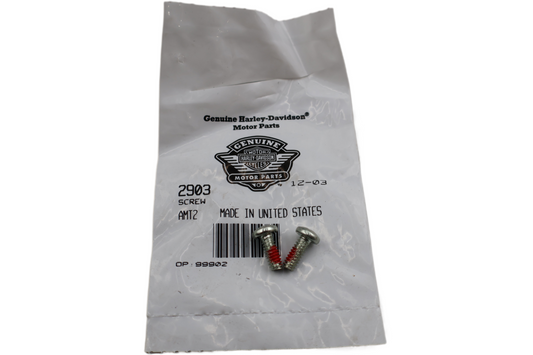 2903 NEW OEM HARLEY-DAVIDSON MACHINED SCREW PAN PATCH FXR CVO