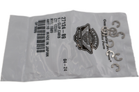 
              27124-89 NEW OEM 1984-2006  HARLEY-DAVIDSON CARBURATOR E-CLIP 10-PACK
            