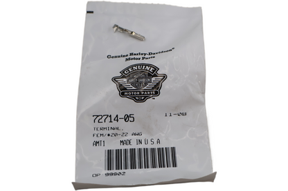 72714-05 NEW OEM 2005-2007 HARLEY-DAVIDSON FLHP FLHTP TERMINAL FEM/#20-22 AWG