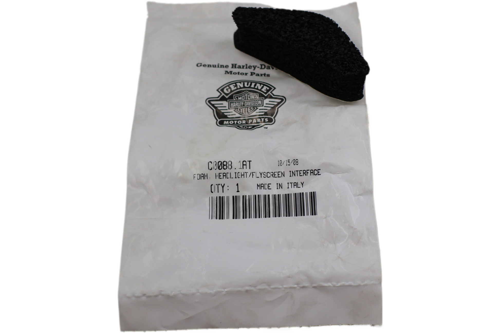 C0088.1AT NEW OEM 2009-2010 BUELL 1125CR FLYSCREEN PAD