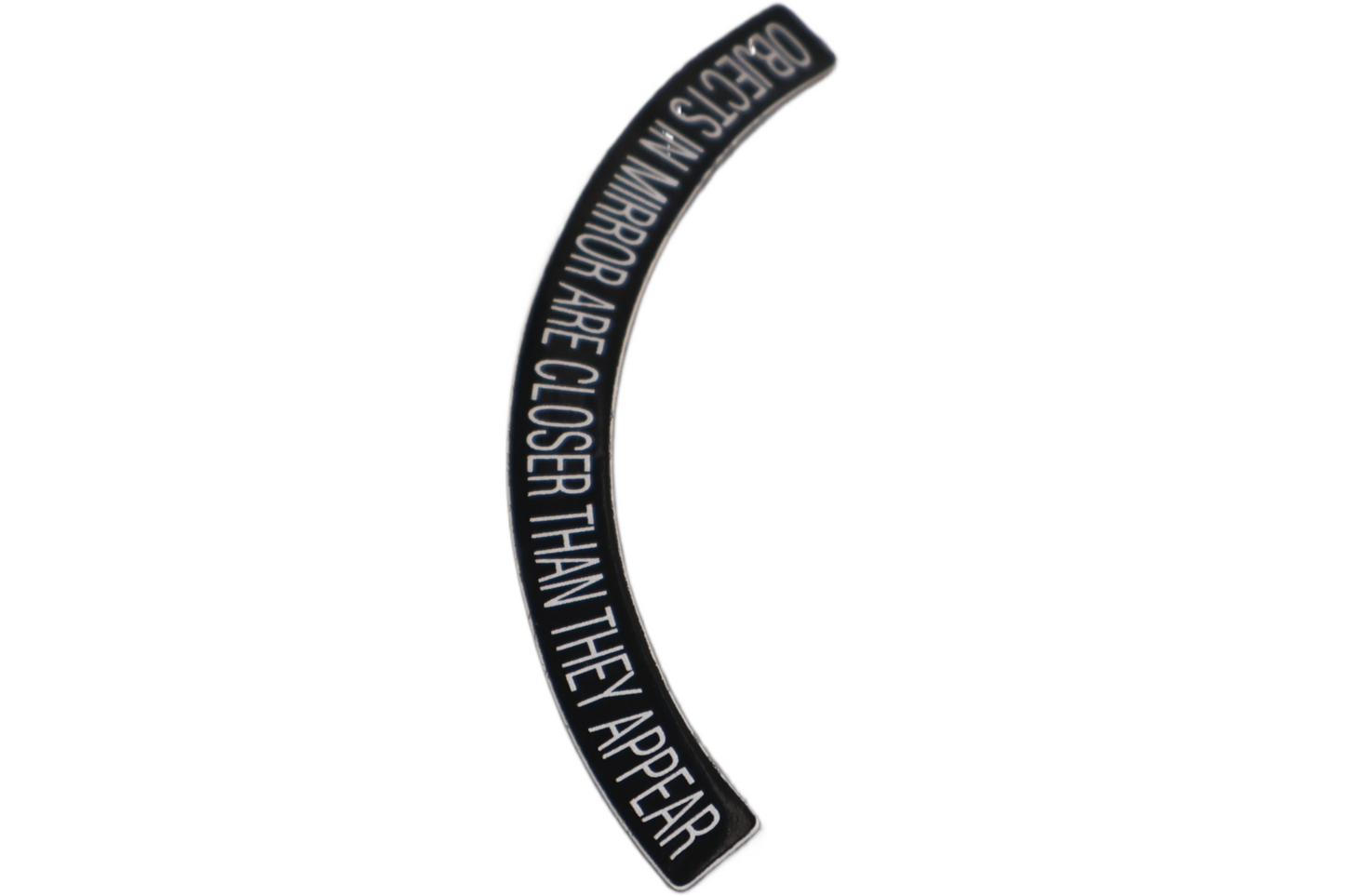 N0163.9 NEW OEM BUELL MIRROR DECAL LABEL N0163.9