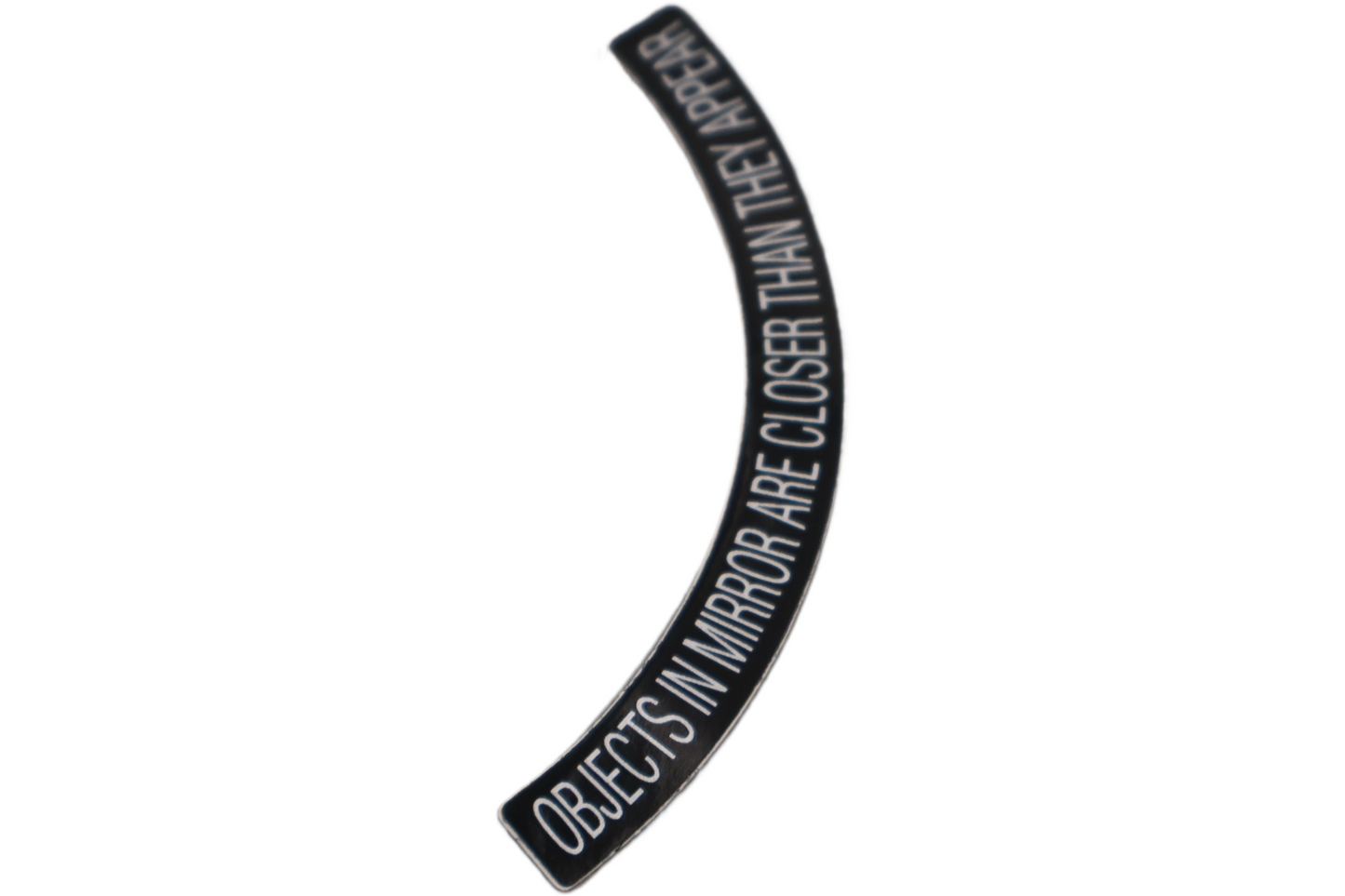 N0163.9 NEW OEM BUELL MIRROR DECAL LABEL N0163.9