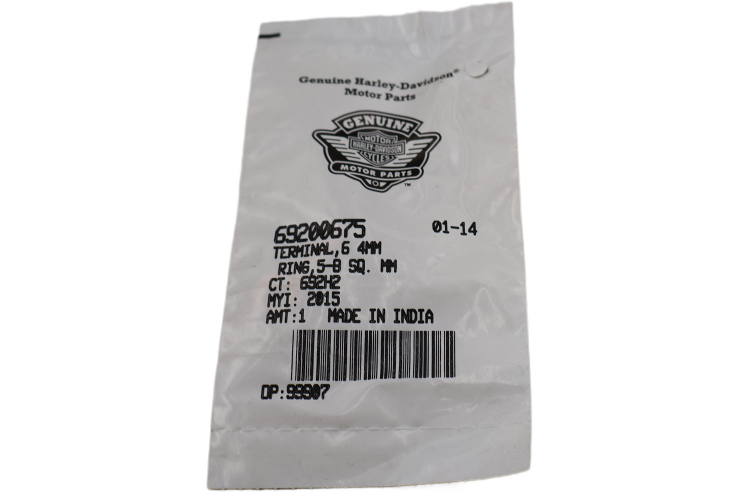 69200675 NEW OEM 2015-2020 HARLEY-DAVIDSON STREET XG500 XG750A TERMINAL 6 4MM RING 5-8 SQ
