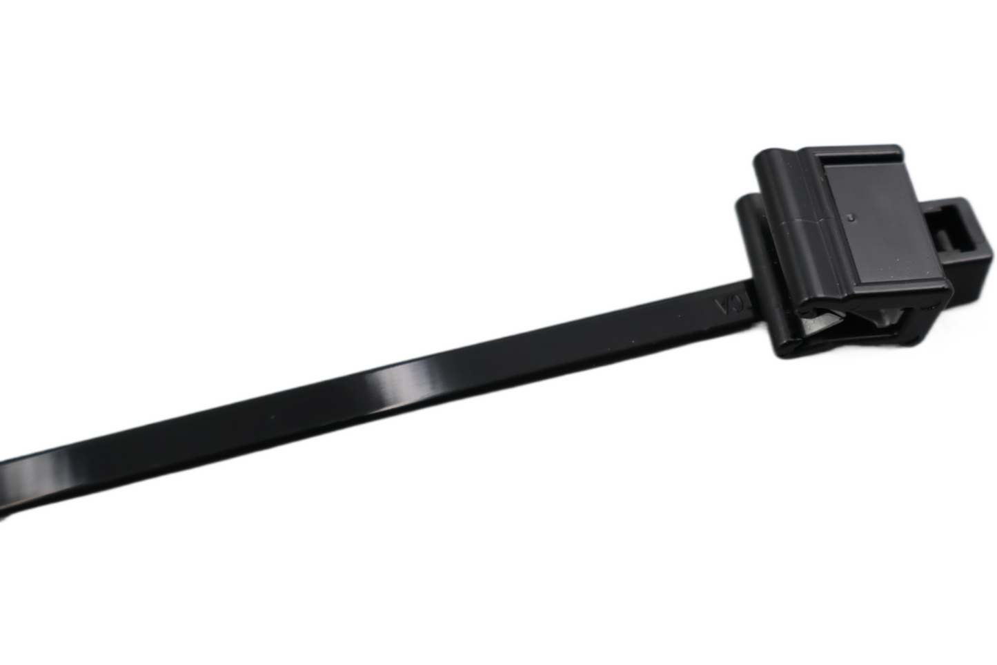 12500010 NEW OEM HARLEY-DAVIDSON TIE STRAP WITH EDGE CLIP SIDE MOUNT LARGE