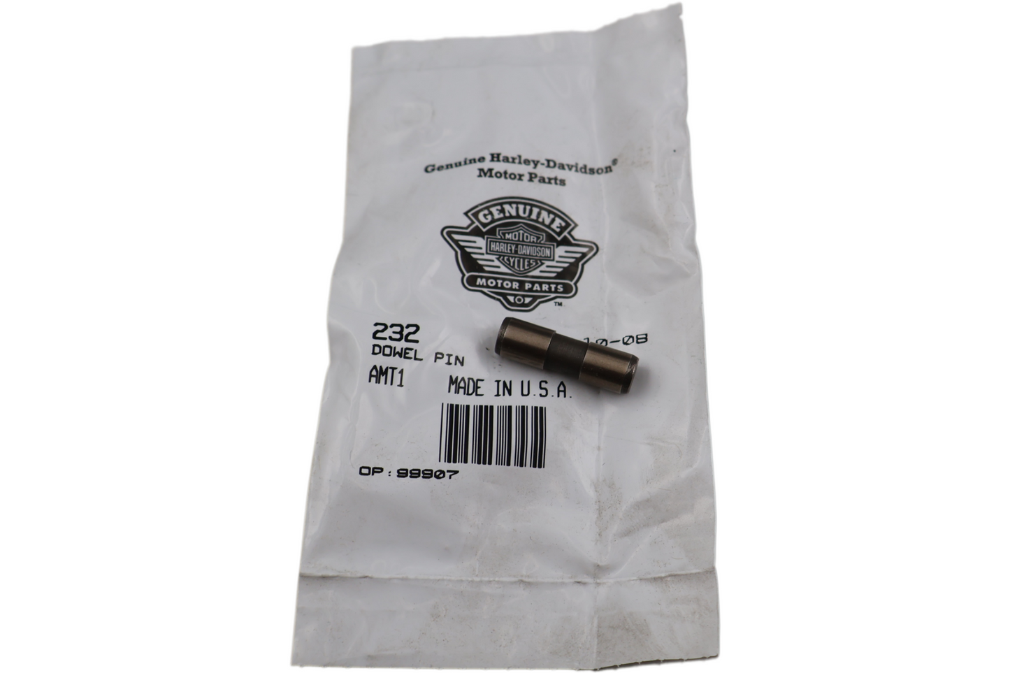 232 NEW OEM HARLEY-DAVIDSON DOWEL PIN 232