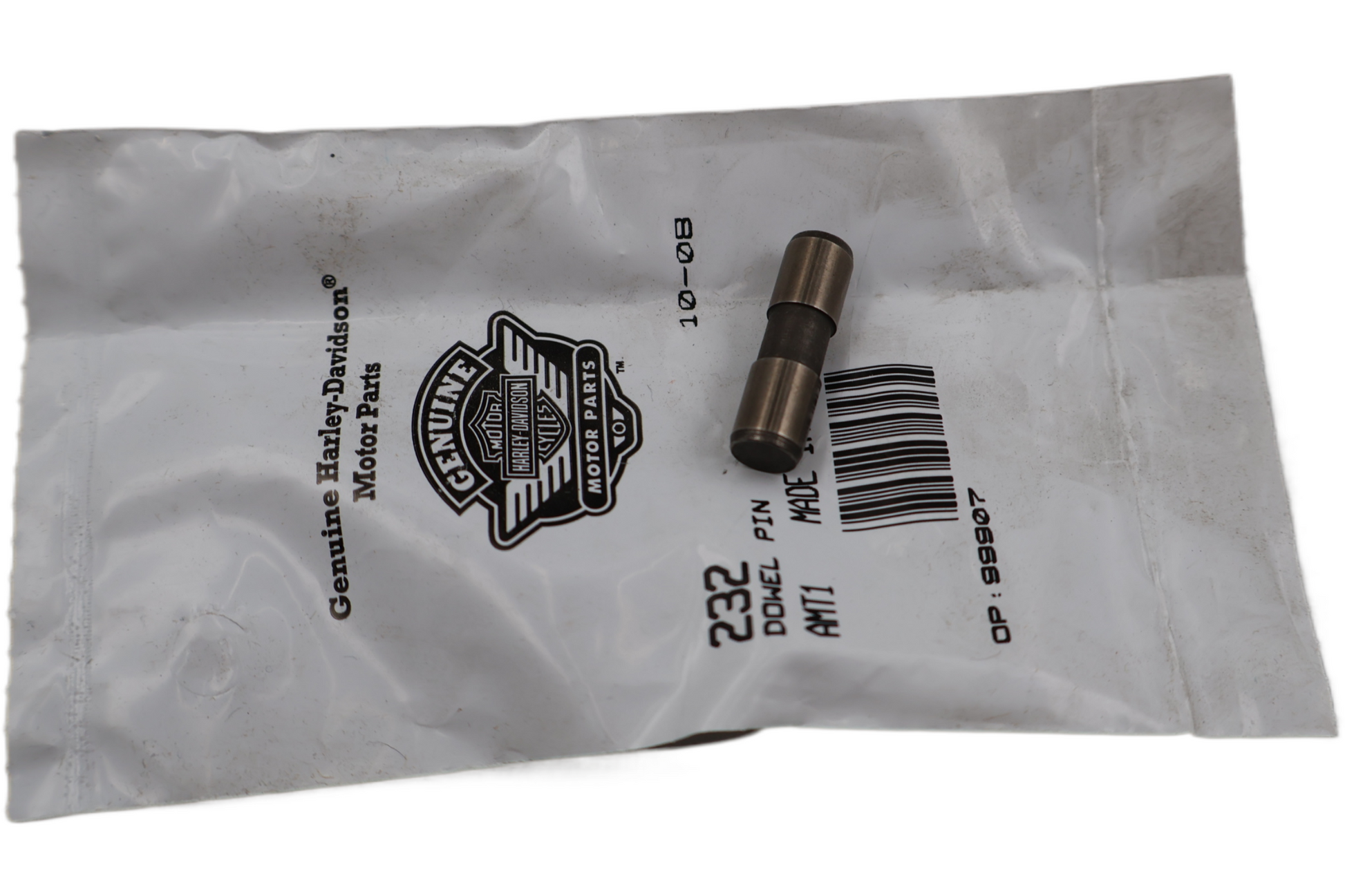 232 NEW OEM HARLEY-DAVIDSON DOWEL PIN 232
