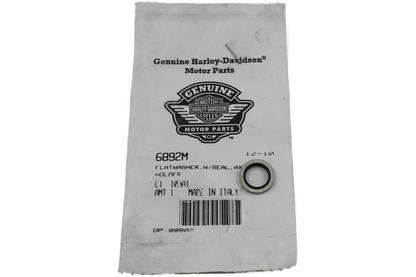 6892M NEW OEM HARLEY-DAVIDSON AXLE HOLDER W/SEAL FLATWASHER 6892M