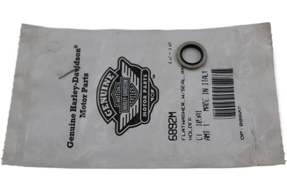 6892M NEW OEM HARLEY-DAVIDSON AXLE HOLDER W/SEAL FLATWASHER 6892M