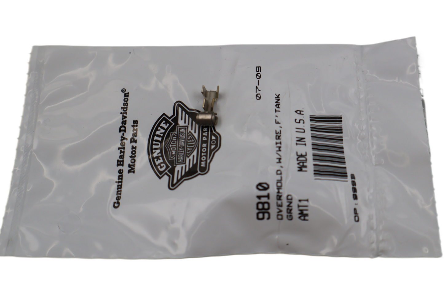 9810 NEW OEM 2009-2013 HARLEY-DAVIDSON SPORTSTER XL OVERMOLD W/WIRE 9810
