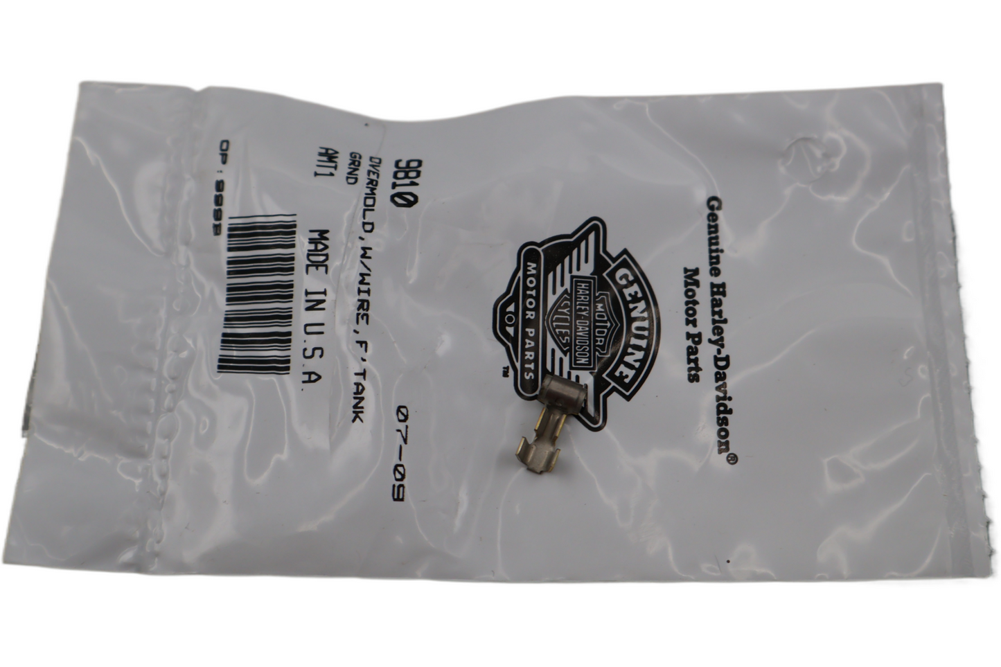 9810 NEW OEM 2009-2013 HARLEY-DAVIDSON SPORTSTER XL OVERMOLD W/WIRE 9810