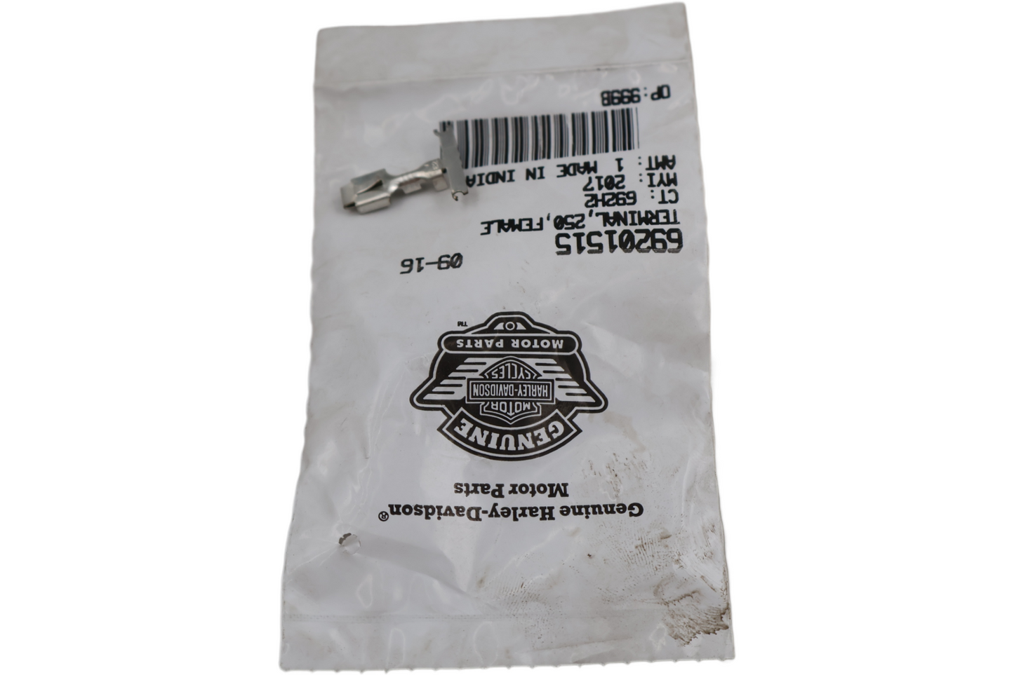 69201515 NEW OEM 2017-2020 HARLEY-DAVIDSON STREET XG500 XG750A TERMINAL 250 FEMALE