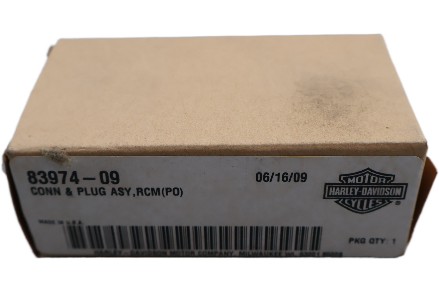 83974-09 NEW OEM 2009-2010 HARLEY-DAVIDSON FLHTCUTG TRI GLIDE TRIKE CONNECTION & PLUG