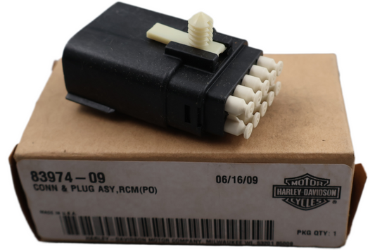 83974-09 NEW OEM 2009-2010 HARLEY-DAVIDSON FLHTCUTG TRI GLIDE TRIKE CONNECTION & PLUG