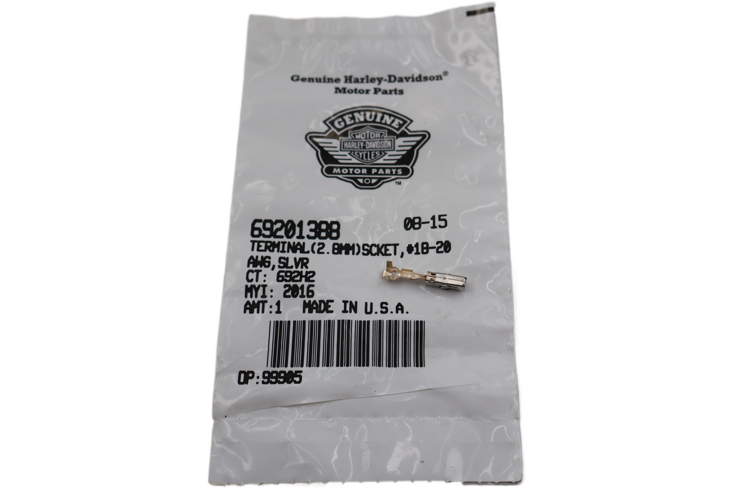 69201388 NEW OEM HARLEY-DAVIDSON TERMINAL (2.8MM) SOCKET #18-20 AWG 69201388