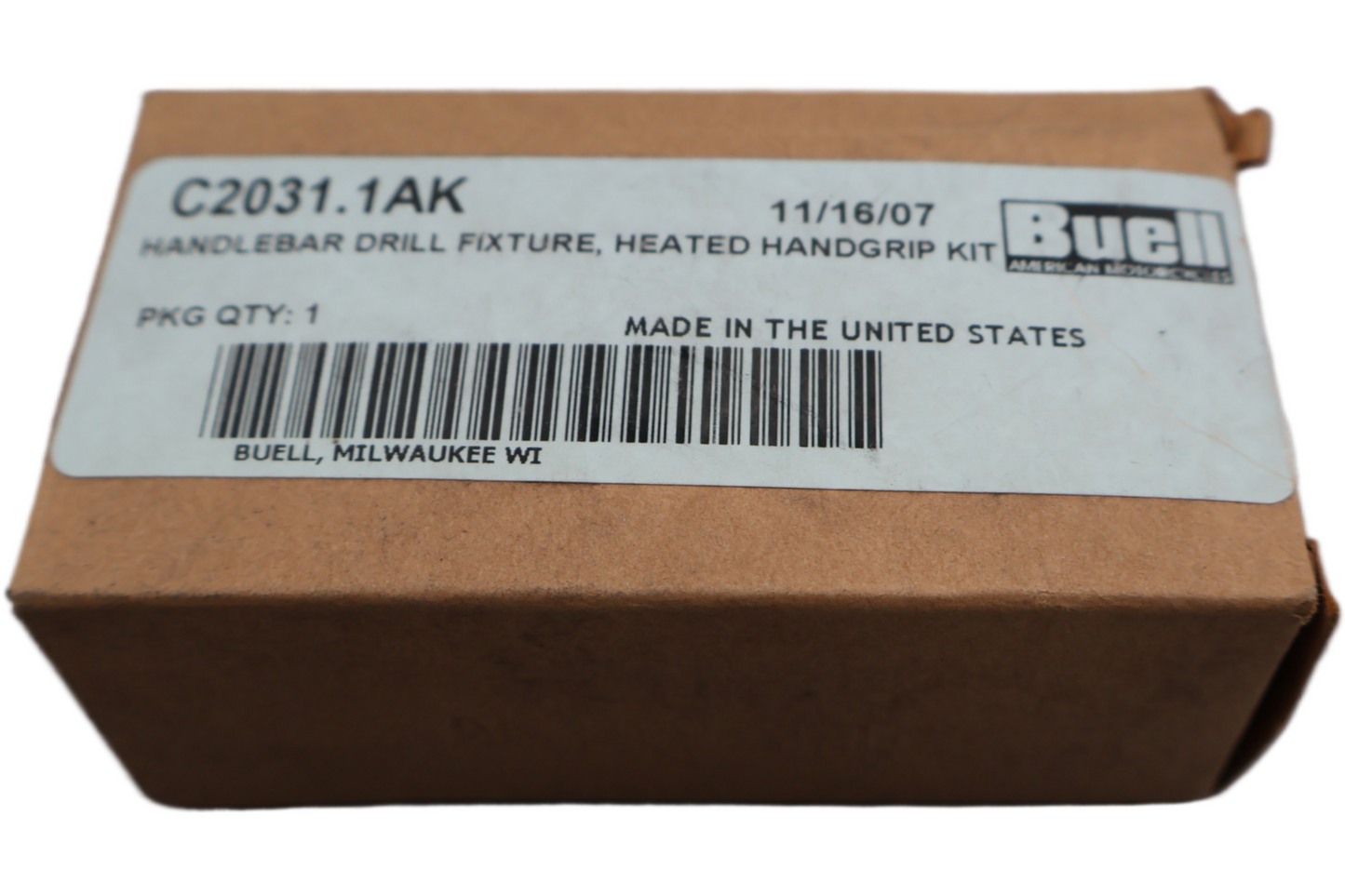 C2031.1AK NEW OEM BUELL HEATED HANDGRIP DRILL GUIDE