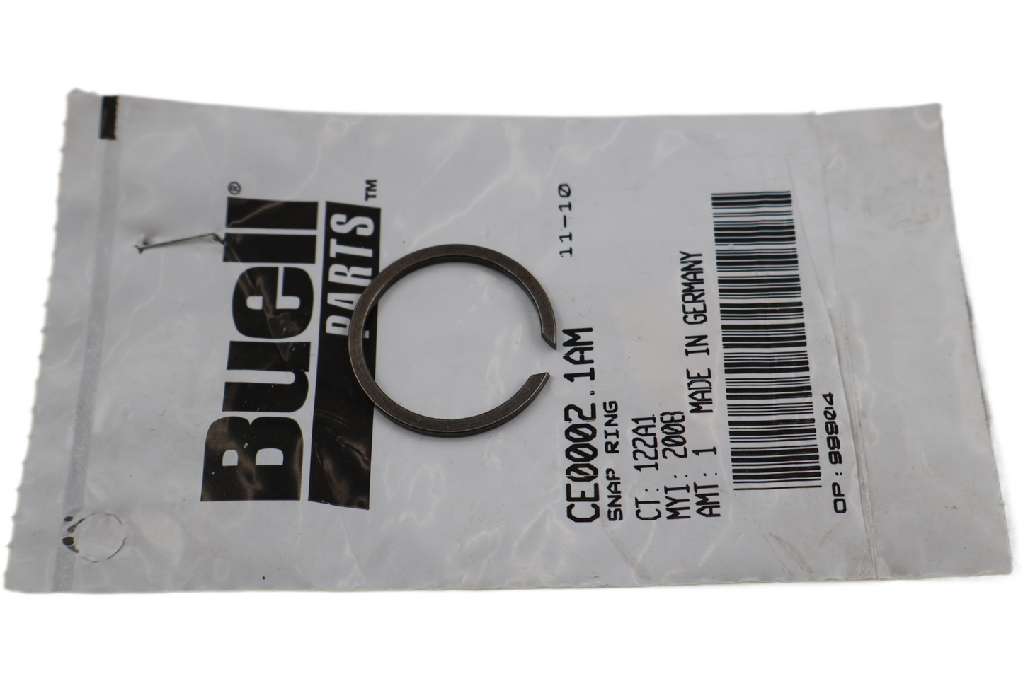 CE0002.1AM NEW OEM 2009-2010 BUELL 1125R/CR SNAP RING 28X2