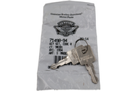 
              71498-94 NEW OEM HARLEY-DAVIDSON SPORTSTER XL KEY SET CODE R 71498-94
            