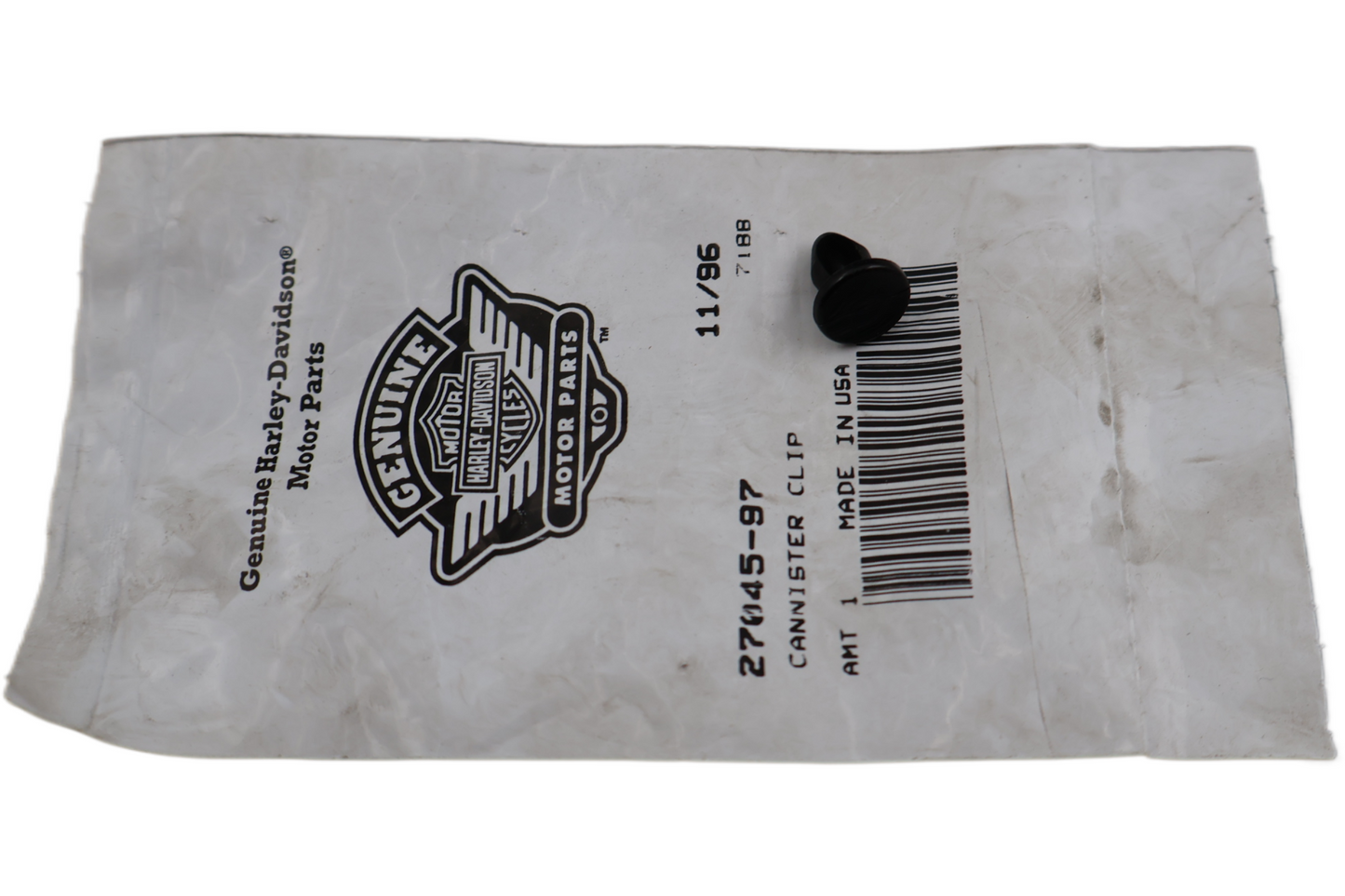 27045-97 NEW OEM 1997-2007 HARLEY-DAVIDSON TOURING CLIP CANNISTER