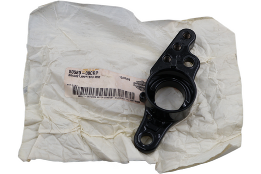 50589-08CRP NEW OEM 2008 HARLEY-DAVIDSON FLHRSE4 ROADKING PASS FLOORBOARD MOUNT