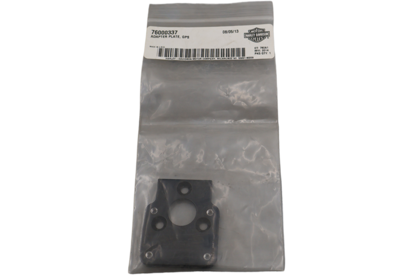 76000337 NEW OEM HARLEY-DAVIDSON GPS ADAPTOR PLATE