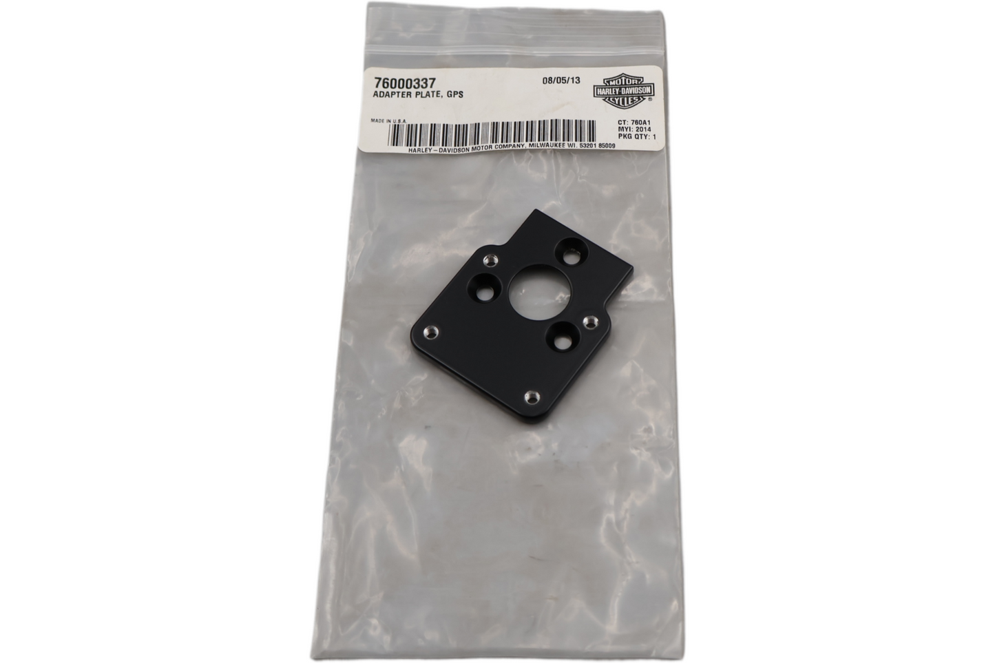 76000337 NEW OEM HARLEY-DAVIDSON GPS ADAPTOR PLATE