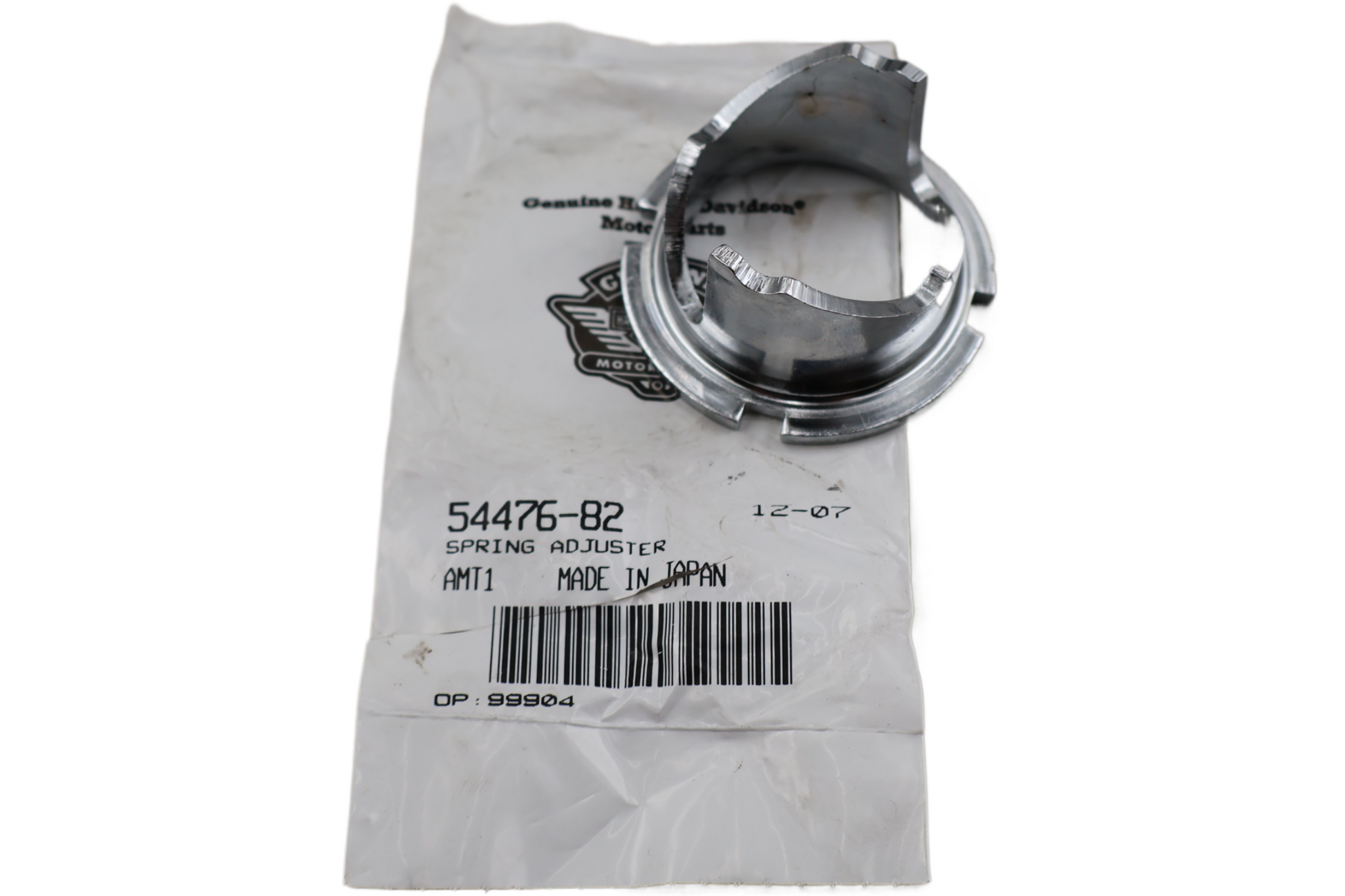54476-82 NEW OEM 1982-2006 HARLEY-DAVIDSON SPORTSTER XL ADJUSTER SPRINGER