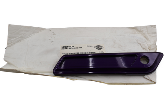 90200984QH NEW OEM 2014-2023 HARLEY-DAVIDSON TOURING RT SADDLEBAG FACEPLATE