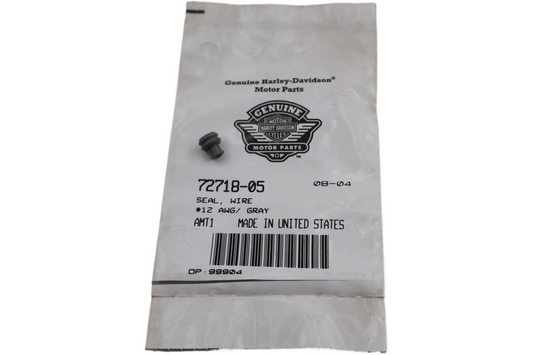 72718-05 NEW OEM 2005-2007 HARLEY-DAVIDSON FLHP FLHTP SEAL WIRE #12 AWG/ GRAY