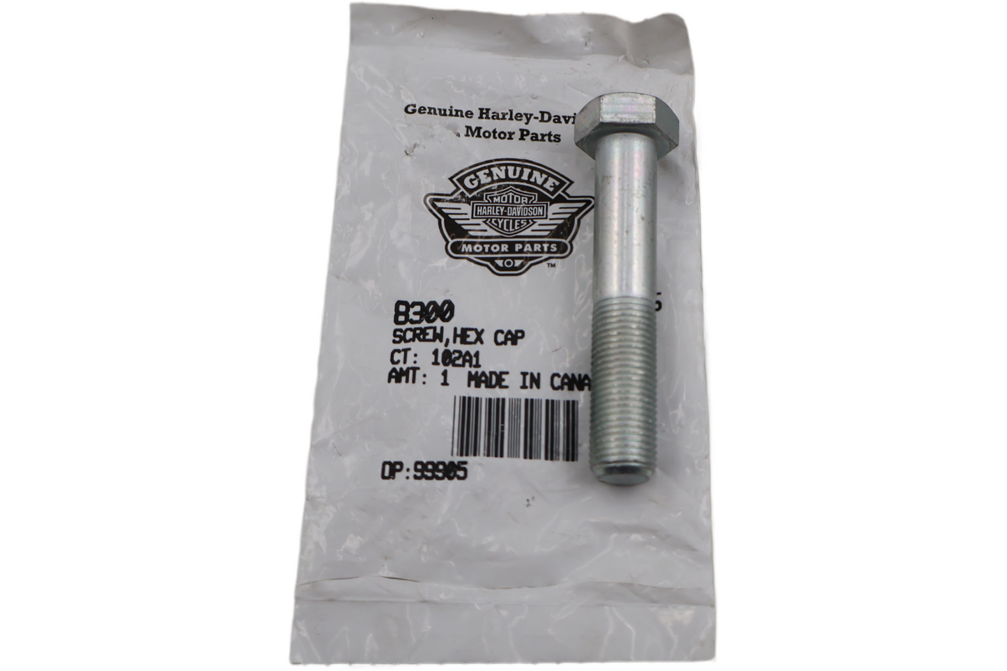 8300 NEW OEM HARLEY-DAVIDSON HEX HEAD SCREW 1/2"-20 X 2-3/4"