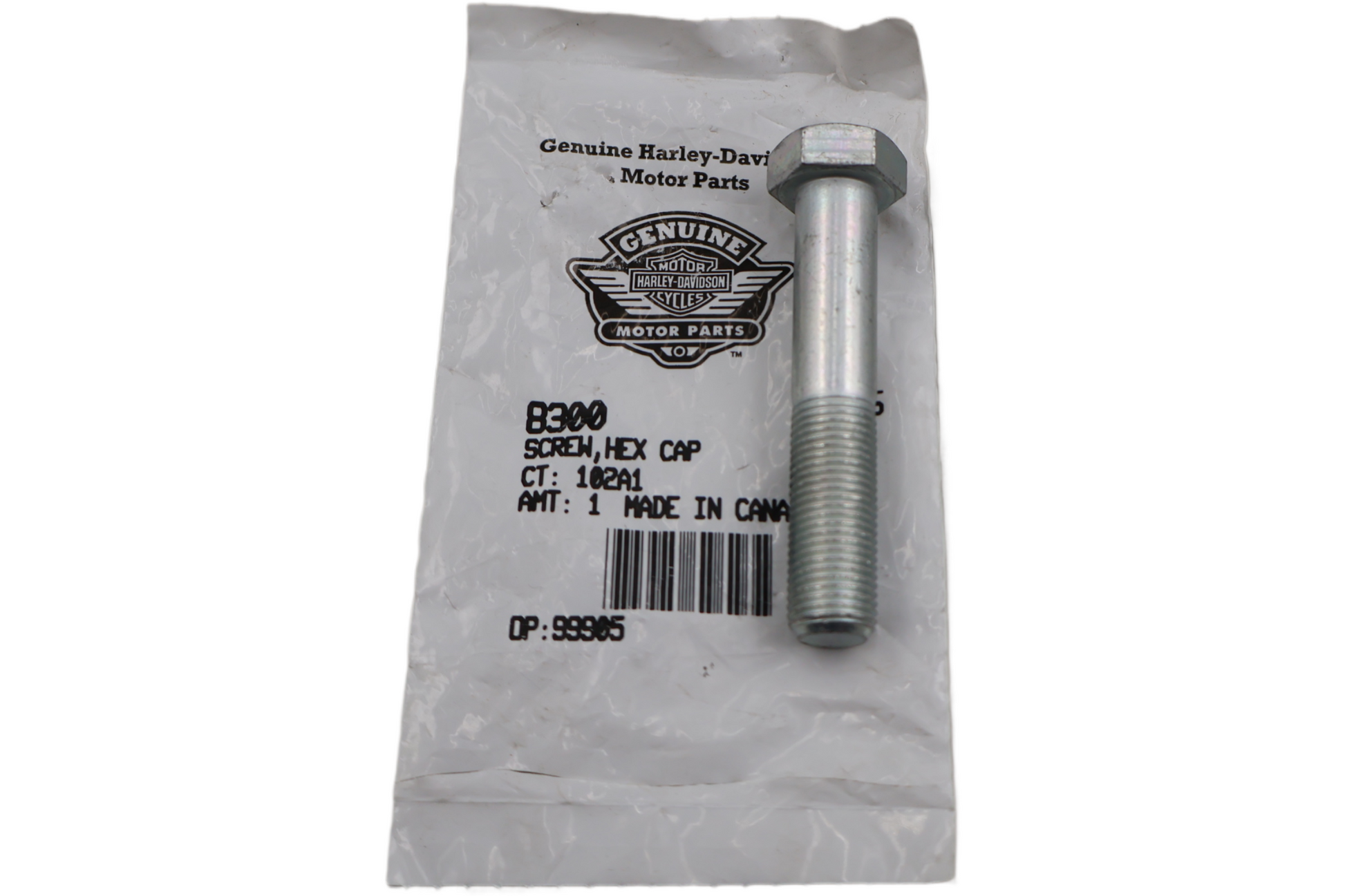 8300 NEW OEM HARLEY-DAVIDSON HEX HEAD SCREW 1/2"-20 X 2-3/4"