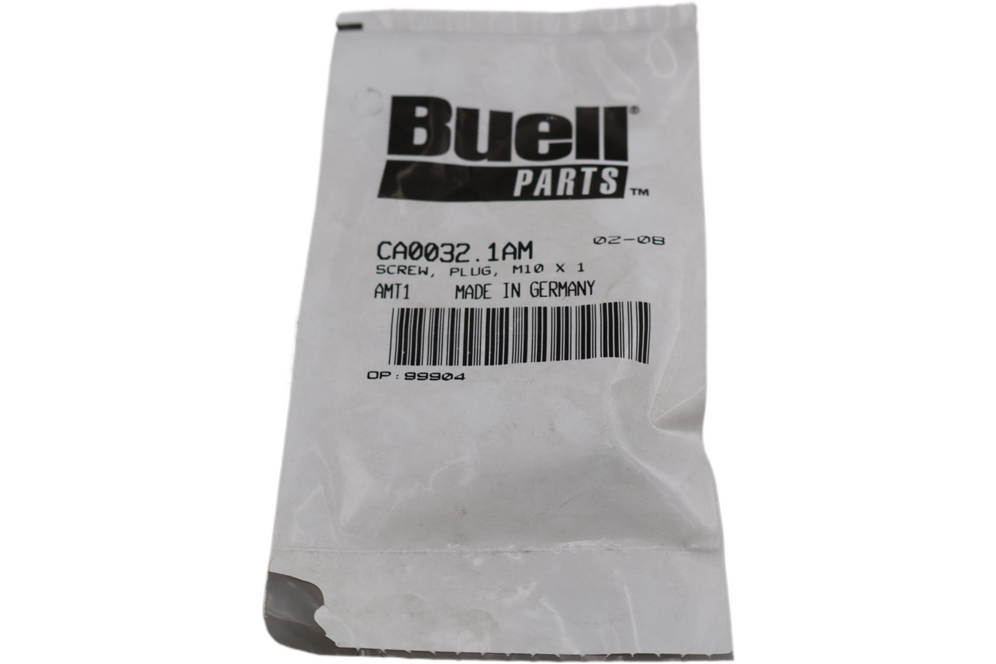 CA0032.1AM NEW OEM BUELL PLUG SCREW M10X1 DIN 906-M CA0032.1AM