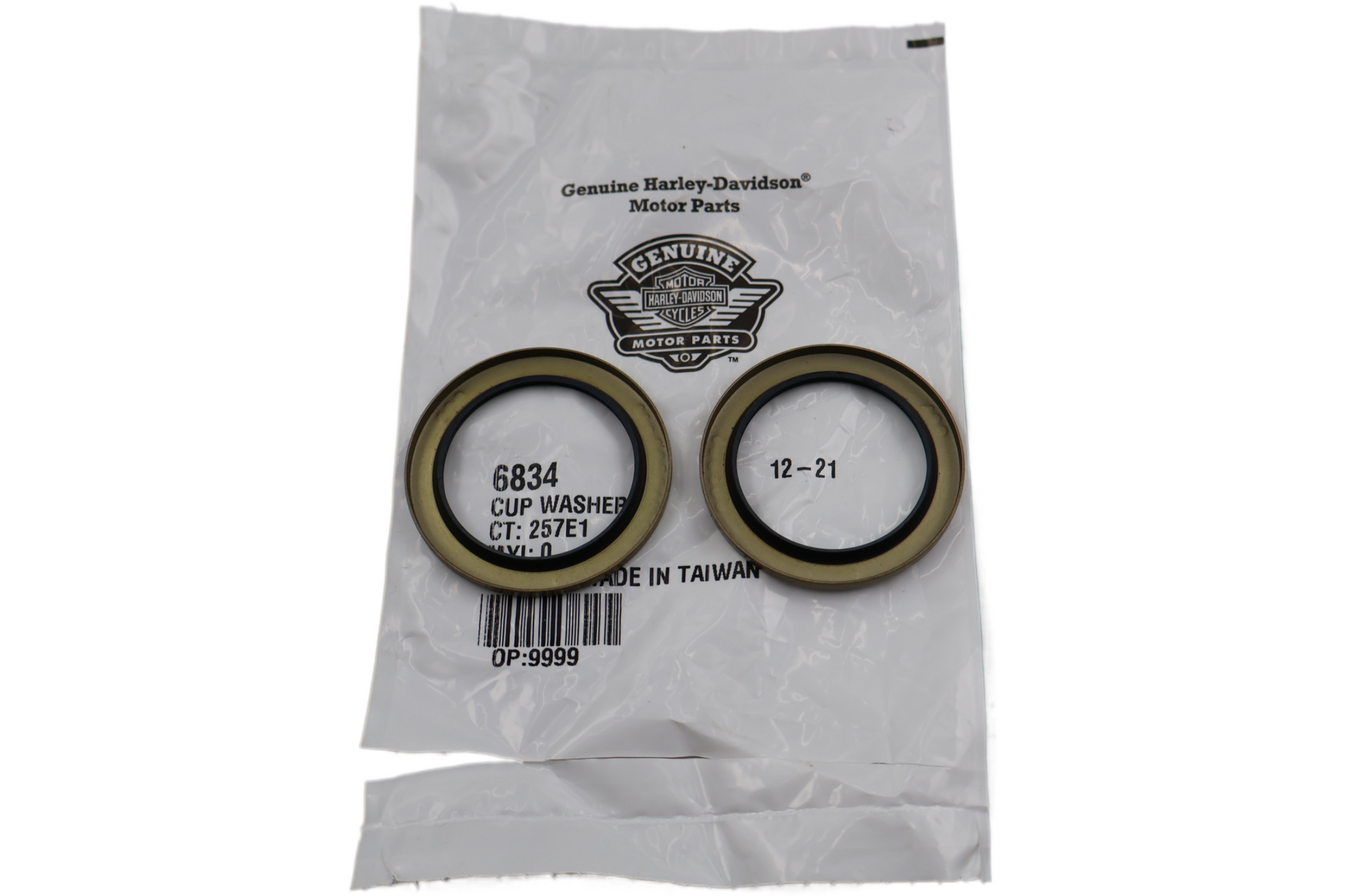 6834 NEW OEM 2002-2004 HARLEY-DAVIDSON VRSC VROD SWINGARM PIVOT SEAL 2-PACK